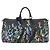 Louis Vuitton Keepall Bandouliere Limited Edition Foliage Monogram Eclipse 50 Nero