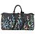 Louis Vuitton Keepall Bandouliere Limited Edition Foliage Monogram Eclipse 50 Nero - vista 2