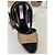 Barbara Bui Python Leather Ankle Strap Platform Sandals Golden - view 7