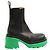 Bottega Veneta Flash Chelsea Boots Schwarzes Leder