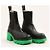 Bottega Veneta Flash Chelsea Boots Schwarzes Leder - Ansicht 2
