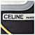 Céline Sciarpa Celine Carre 90 Nero Bianco D'oro  - vista 6