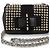 Borsa a Spalla Mini Chain Christian Louboutin Nero