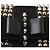 Borsa a Spalla Mini Chain Christian Louboutin Nero - vista 6