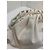 Bottega Veneta The Pouch in pelle bianca Bianco sporco - vista 5