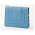 Borsa a spalla Bulgari Serpenti in pelle blu - vista 2
