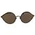 Bulgari 6089 Serpenti Mirrored Sunglasses Rose Gold Metal Golden