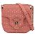 Borsa a mano Bulgari Diva in pelle rosa con borchie dorate