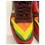 Sneakers Valentino Garavani Rockrunner multicolore in pelle - vista 3