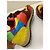 Sneakers Valentino Garavani Rockrunner multicolore in pelle - vista 7