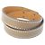 Bracciale Charm Double Tour Kelly di Hermès Beige Taupe - vista 2