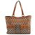 Borsa Tote Gucci Abbey Marrone in Tela GG e Pelle