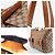 Borsa Tote Gucci Abbey Marrone in Tela GG e Pelle - vista 19