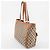 Borsa Tote Gucci Abbey Marrone in Tela GG e Pelle - vista 8