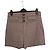 Chloé Karierte Wollshorts Braun