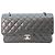 Borsa a Spalla Chanel Matelassé Double Flap Nero