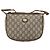 Borsa a Spalla GUCCI GG Plus Supreme PVC Beige Oro Auth ka3460 D'oro - vista 13