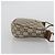 Borsa a Spalla GUCCI GG Plus Supreme PVC Beige Oro Auth ka3460 D'oro - vista 3