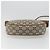 Borsa a Spalla GUCCI GG Plus Supreme PVC Beige Oro Auth ka3460 D'oro - vista 5