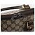 Gucci Borsa a mano GG Supreme in PVC beige e oro Auth BAZ197 D'oro - vista 9