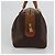 Céline CELINE Macadam Canvas Hand Bag PVC Leather Brown Gold Auth ka3635 Golden - view 3