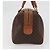Céline CELINE Macadam Canvas Hand Bag PVC Leather Brown Gold Auth ka3635 Golden - view 4