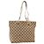 Borsa a mano GG Canvas Gucci Beige Oro 139552 Auth bs34241 D'oro