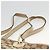 Borsa a mano GG Canvas Gucci Beige Oro 139552 Auth bs34241 D'oro - vista 8