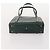 Borsa a Spalla in Tela GG Gucci in Pelle 3 Pezzi Nero Beige Auth bs34147 - vista 7