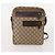 Borsa a Spalla in Tela GG Gucci in Pelle 3 Pezzi Nero Beige Auth bs34147 - vista 9