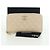 CHANEL Langer Geldbeutel Lammleder Beige Gold CC Auth 167178SAM Golden - Ansicht 12