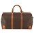 Céline Borsa Boston in tela Macadam CELINE in pelle PVC marrone oro Auth 174501 D'oro - vista 2