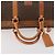 Céline Borsa Boston in tela Macadam CELINE in pelle PVC marrone oro Auth 174501 D'oro - vista 7