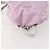 Zaino PRADA in nylon rosa argento Auth YKZ194 - vista 6