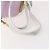 Zaino PRADA in nylon rosa argento Auth YKZ194 - vista 7