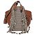 LOEWE Hammock Piccola Borsa a Mano Tela Pelle 2in1 Marrone Argento Auth BAZ780V - vista 13