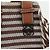LOEWE Hammock Piccola Borsa a Mano Tela Pelle 2in1 Marrone Argento Auth BAZ780V - vista 20