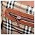 Borsa a Spalla Burberrys in Pelle 2 vie Marrone Oro Auth mr2215 D'oro - vista 22