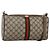 Borsa Sherry Line GG Supreme Web di GUCCI in PVC beige e oro 378 02 017 Auth BAZ162 D'oro