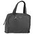 Borsa a mano PRADA in nylon grigio argento Auth BA11546 Marrone