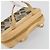 Borsa a mano GIVENCHY in tela beige e oro Auth SW2228A D'oro - vista 6