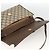 Gucci Borsa a Spalla GG Supreme PVC Beige Oro Auth ka3509 D'oro - vista 10