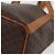 Céline Borsa a Spalla in Tela Macadam CELINE in Pelle PVC Marrone Oro Auth ka3561 D'oro - vista 14