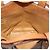 Céline Borsa a Spalla in Tela Macadam CELINE in Pelle PVC Marrone Oro Auth ka3561 D'oro - vista 18