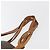 Céline Borsa a Spalla in Tela Macadam CELINE in Pelle PVC Marrone Oro Auth ka3561 D'oro - vista 8