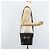 Céline Borsa a Spalla Horsebit in Pelle Nera e Oro Auth YKZ776A Nero D'oro - vista 24