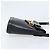 Céline Borsa a Spalla Horsebit in Pelle Nera e Oro Auth YKZ776A Nero D'oro - vista 3