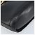 Céline Borsa a Spalla Horsebit in Pelle Nera e Oro Auth YKZ776A Nero D'oro - vista 9