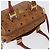 Borsa MCM Vicetos Logogram in pelle PVC 2 in 1 marrone oro Auth 174594 D'oro - vista 7