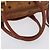 Borsa MCM Vicetos Logogram in pelle PVC 2 in 1 marrone oro Auth 174594 D'oro - vista 8